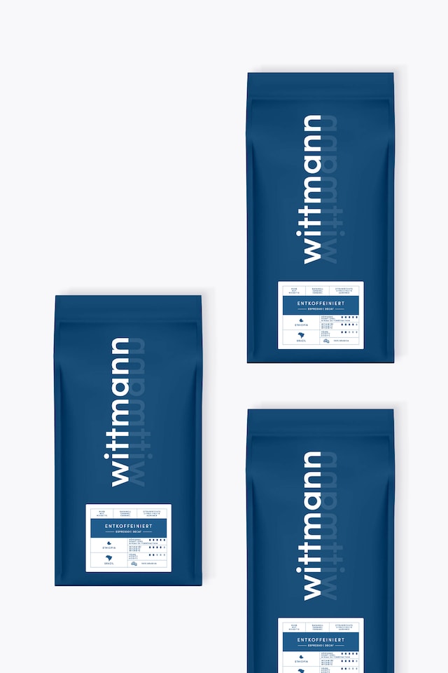 Wittmann Kaffee Decaffeinated Value Pack 2.4kg 2