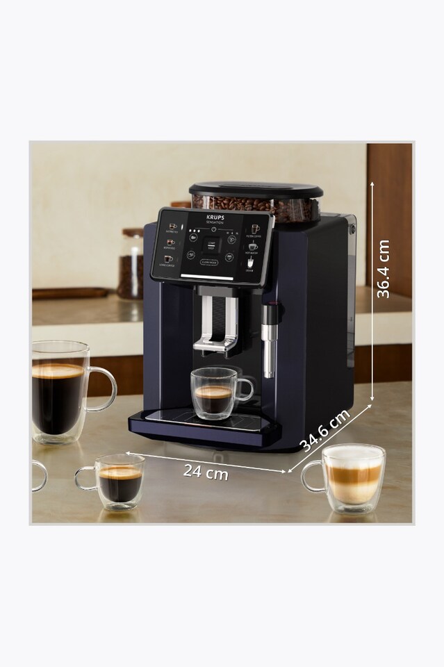 Krups Sensation machine à café automatique EA910B Black Knight