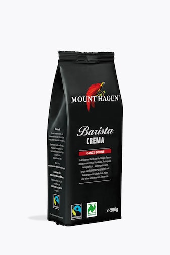 Mount Hagen Crema Barista Organic 500g