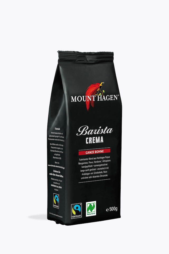 Mount Hagen Crema Barista Organic 500g