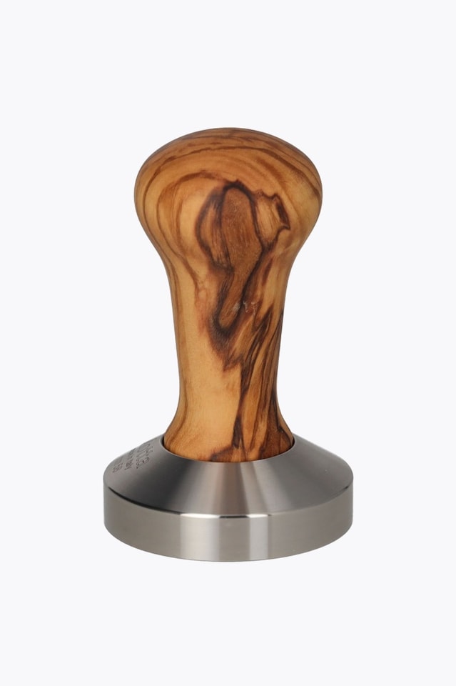 Motta Tamper Olivenholz Flat Base 58mm