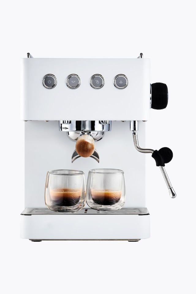 Solis Gran Gusto Machine à espresso blanche
