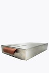Rocket Knock Drawer Stainless Steel side view