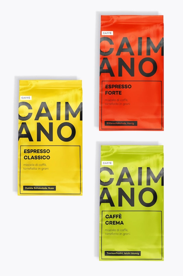 Caffè Caimano Tasting Set 3kg