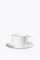 ASA Selection cappuccino cup with saucer ligne noire