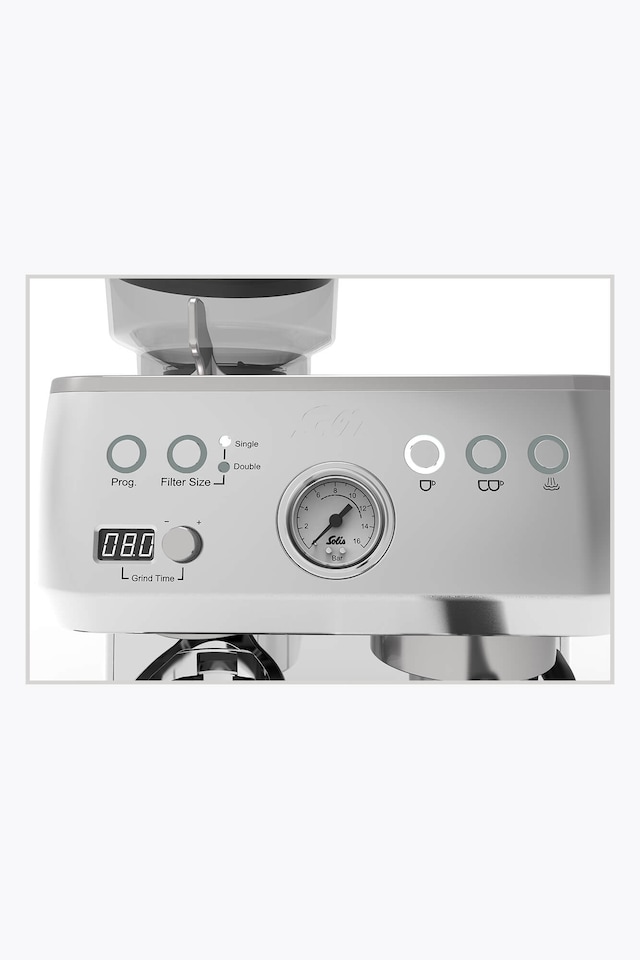 Solis Espresso Machine Perfetta Grind & Infuse Type 1019