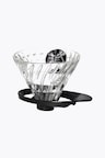 Hario V60 Glass Dripper 02 Coffee Filter (Pour-Over Brewer) schwarz