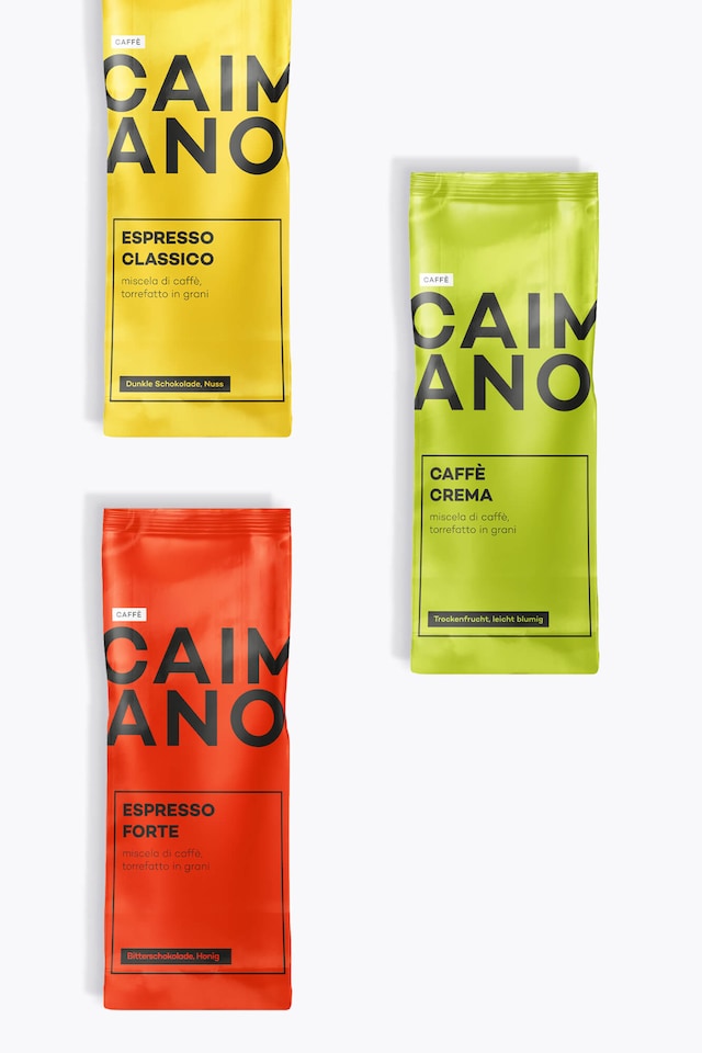 Caffè Caimano Tasting Set 750g