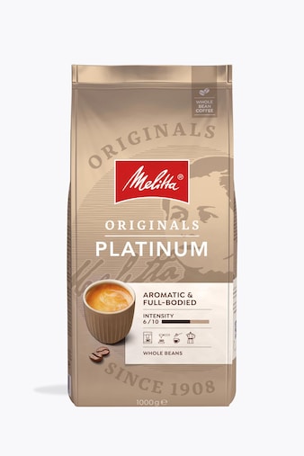 Melitta Kaffee, Melitta Originals Platinum 1kg, 