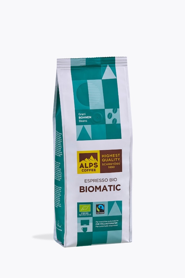 Alps Coffee Espresso Organic Biomatic 500g