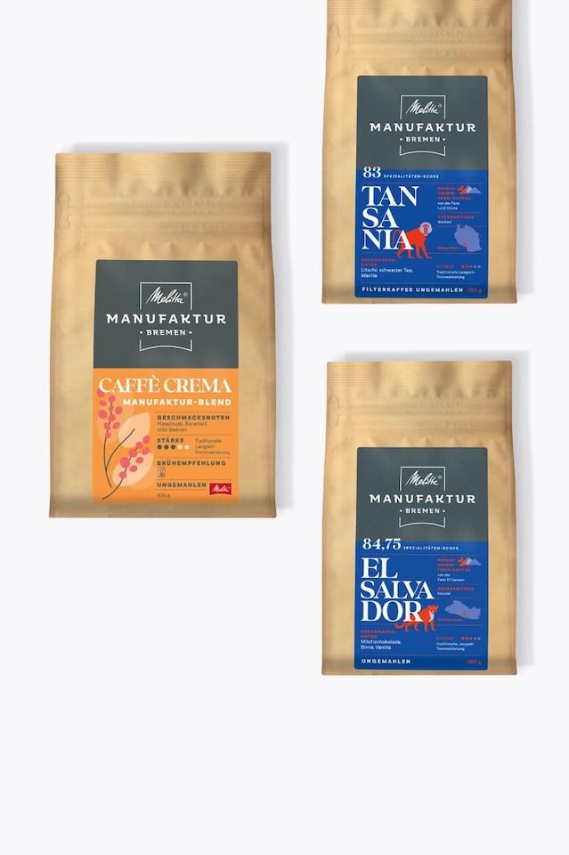 Melitta® Manufaktur Bremen Filter Coffee Tasting Set
