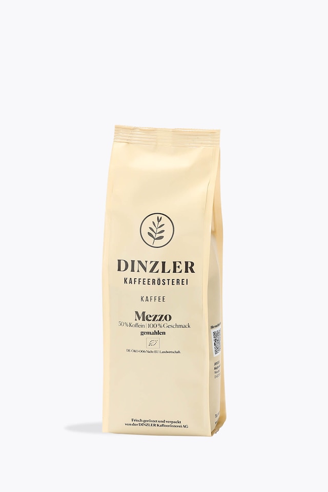 Dinzler Coffee Mezzo Decaffeinated Organic 250g
