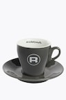 Rocket Flat White Cup Gray
