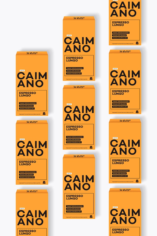 Caffè Caimano Espresso Lungo 100 Capsules Nespresso® Compatible 2
