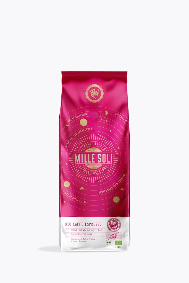 Mille Soli Caffè Espresso Organic 250g