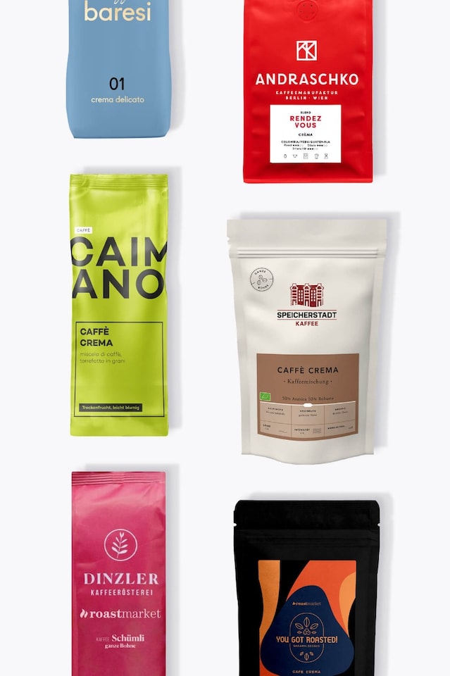 Caffe Crema Tasting Set 1,5kg