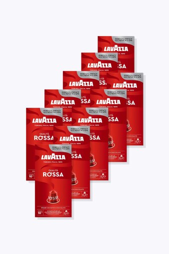 Lavazza Espresso Qualita Rossa 100 Capsules Nespresso® Compatible