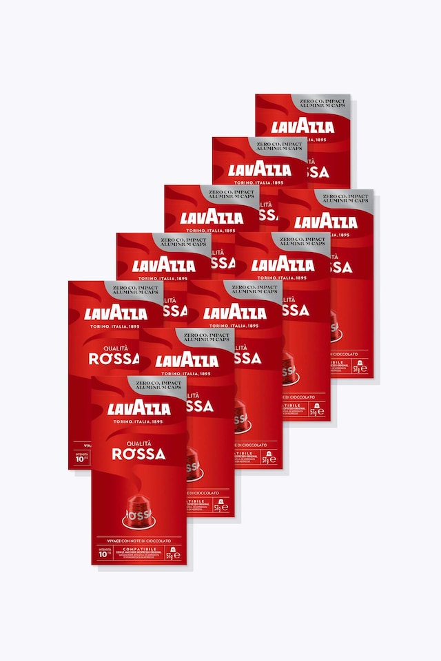 Lavazza Espresso Qualita Rossa 100 Capsules Nespresso® Compatible