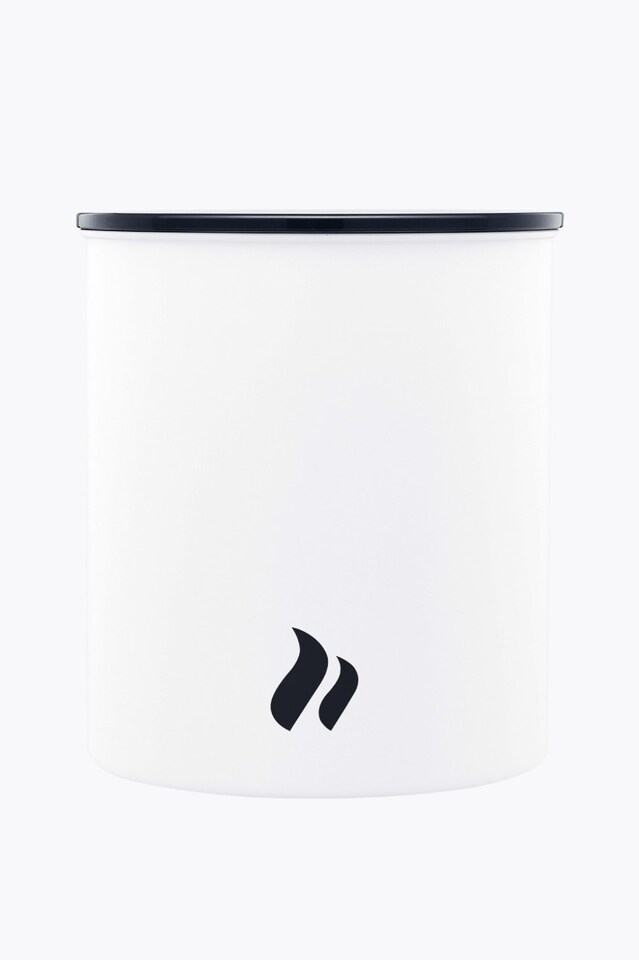 Airscape roastmarket coffee can airtight 1kg white