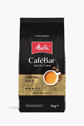 Melitta Kaffee, Melitta CaféBar Selection Crema Gold 1kg, 