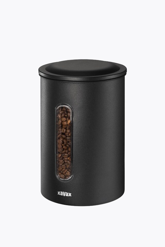 Xavax Coffee Canister 1,3kg, Black