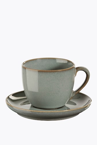 ASA Selection espresso cup with saucer Seasons Eucalyptus