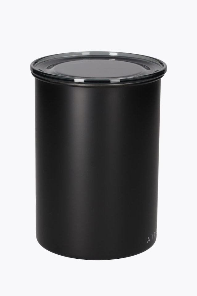 Airscape roastmarket Coffee Canister luftdicht 500g Black Matt back