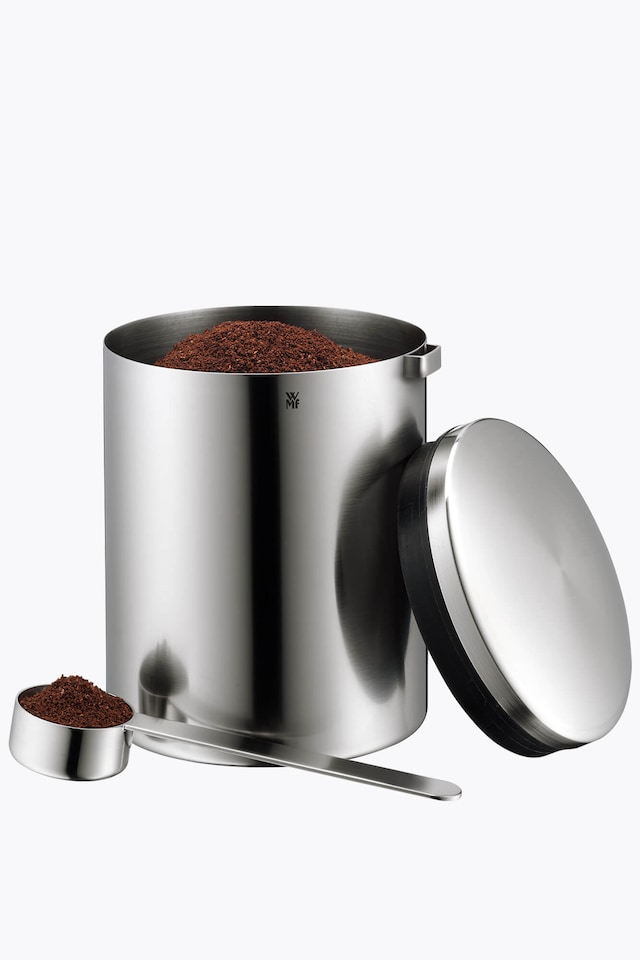 WMF Kult Coffee Canister mit Coffeelöffel