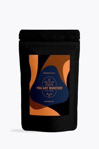 roastmarket you got roasted! Espresso Daily Grind Organic 500g