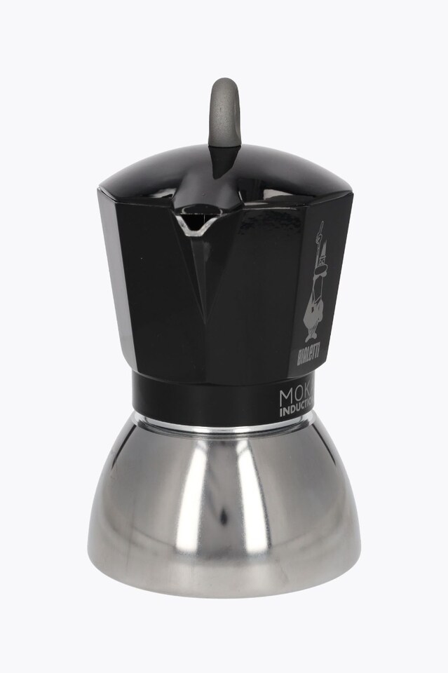 Bialetti cafetière expresso New Moka Induction 6 tasses Noir