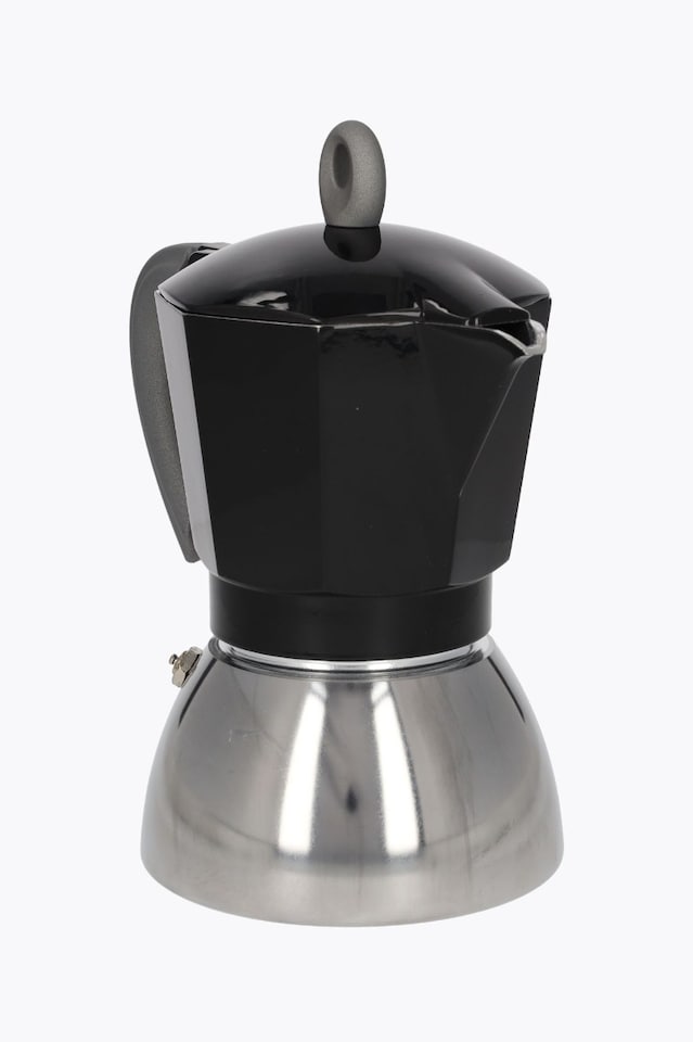 Bialetti cafetière expresso New Moka Induction 6 tasses Noir