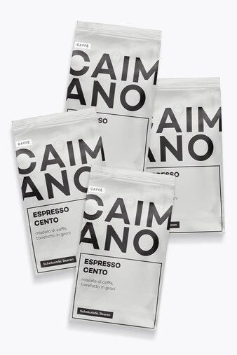 Caffè Caimano Espresso Cento Value Pack 4kg