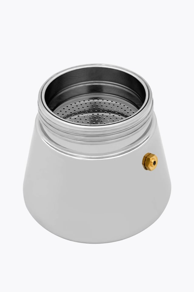 Leopold Vienna cafetière expresso Otto 4 tasses, acier inoxydable