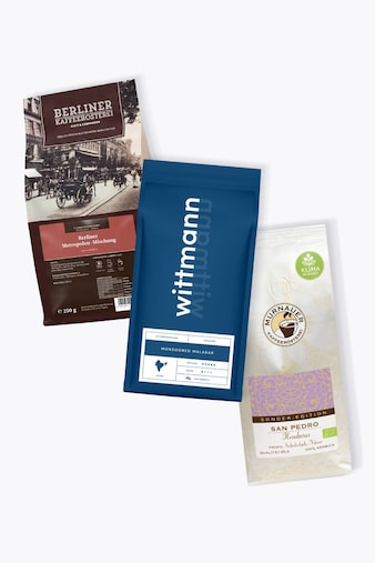 Low-Acid Coffee - Tasting Set 750g