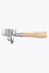 Gaggia Stainless Steel-Portafilter mit Handle aus Eschenholz 58mm