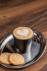 Blomus Kumi Cup, Espresso mit Latte Art