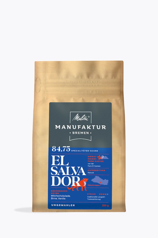 Melitta® Manufaktur Bremen El Salvador Single-Origin-Farm-Coffee 250g