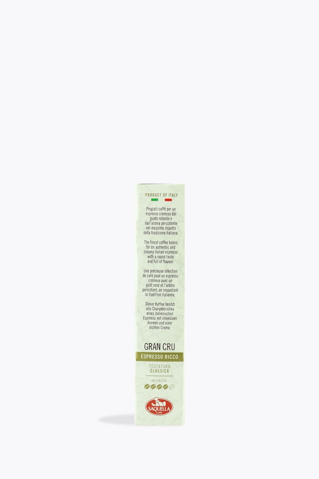 Saquella Bar ITALIA Gran Cru 100% Arabica 10 Capsules