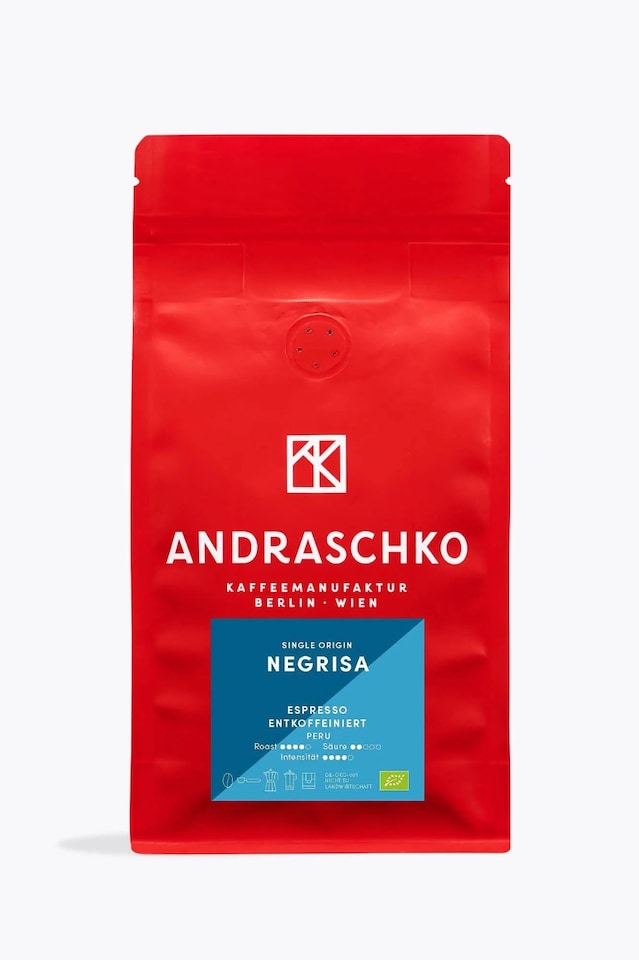 Andraschko Finca Negrisa Organic Decaffeinated 250g