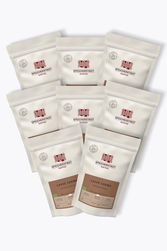 Speicherstadt Caffè Crema Bio Pack économique 4kg