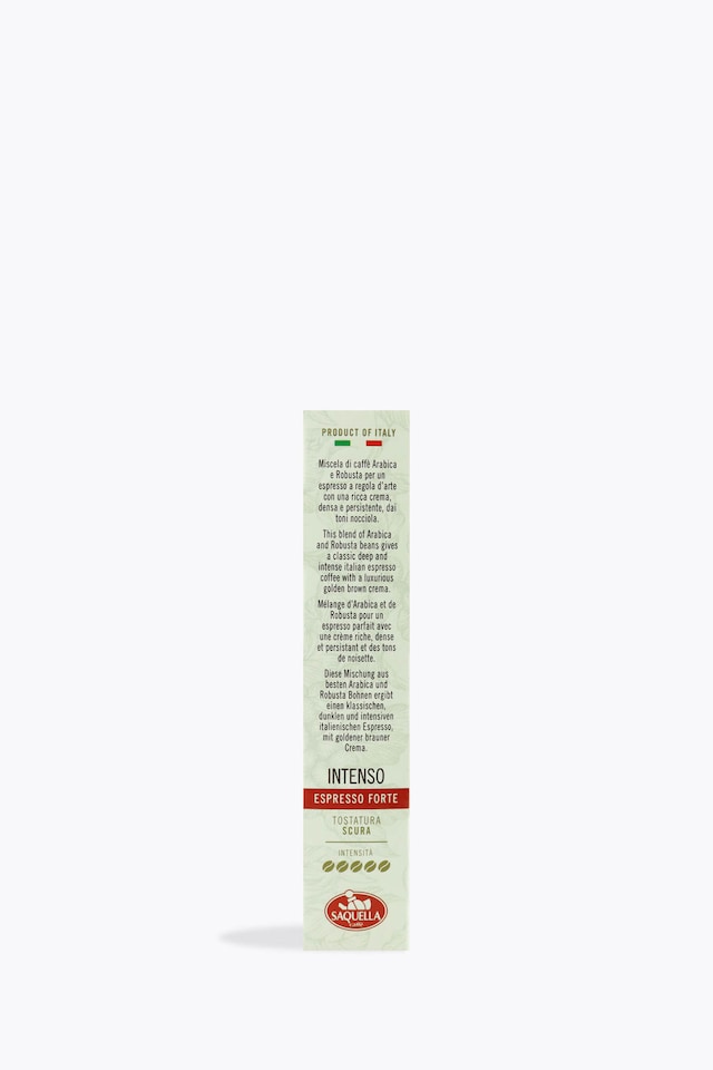 Saquella Bar ITALIA Intenso 10 Capsules Nespresso® compatible