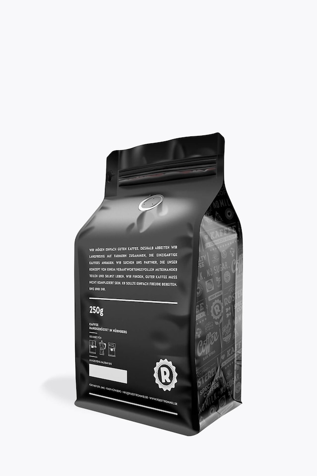 Rösttrommel Bio Blend Espresso 250g back
