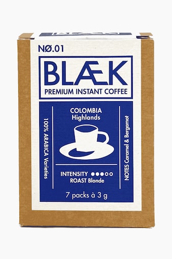 BLÆK Specialty Instant Coffee No. 1 Colombia 21g