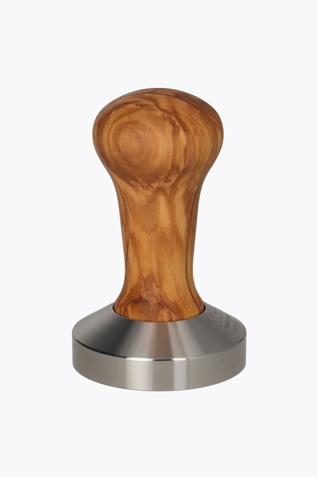 Motta Tamper Olive Wood Flat Base 58mm