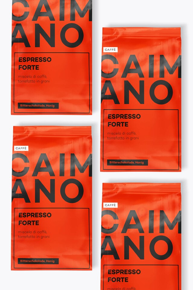 Caffè Caimano Espresso Forte Value Pack 4kg