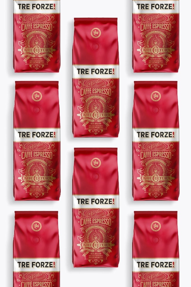 TRE FORZE! Caffè Espresso fordelspakke 8kg