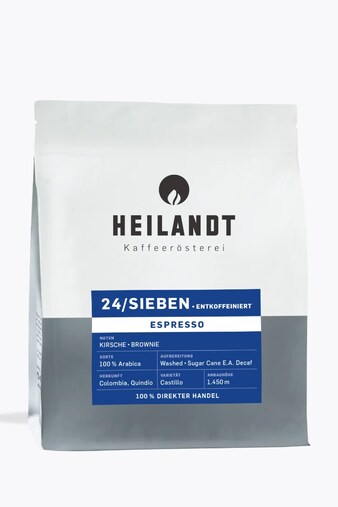 Heilandt 24/Sieben Decaffeinated 500g