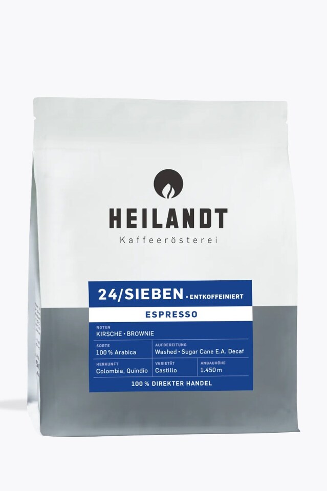 Heilandt 24/Sieben Decaffeinated 500g