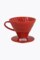 Hario V60 Dripper 02 Ceramic Coffee Filter (Hand Filter) Red