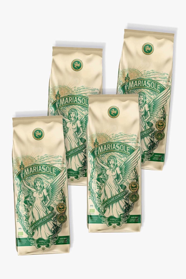 MariaSole Caffe Espresso Bio Pack économique 4kg